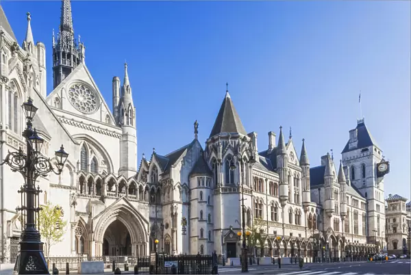 England, London, Temple, The Royal Courts of Justice