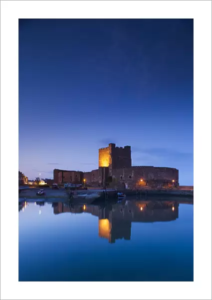 UK, Northern Ireland, County Antrim, Carrickfergus, Carrickfergus Castle, 1177