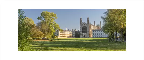 UK, England, Cambridge, The Backs, Kings College, Kings College Chapel