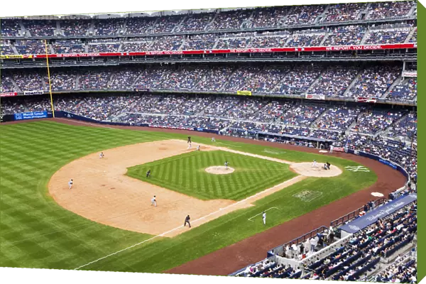 Baseball at Yankee Stadium, Bronx, New York, USA
