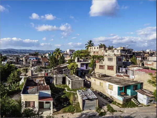 Cityscape of Santiago de Cuba, Santiago de Cuba Province, Cuba