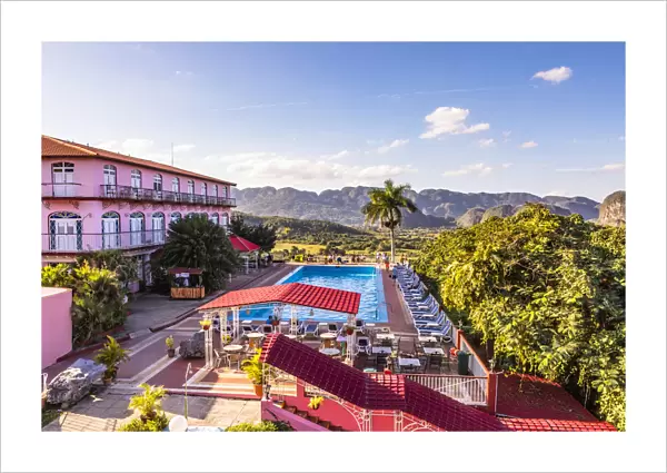 Hotel Horizontes Los Jazmines overlooking Vinales Valley, Pinar del Rio Province, Cuba