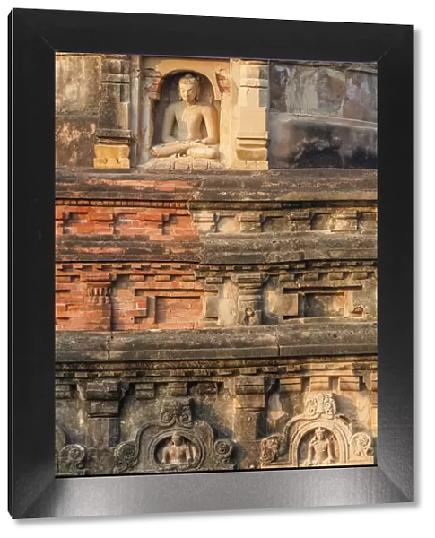 Stupa of Sariputta, Buddhist temple ruins, Nalanda, Bihar, India