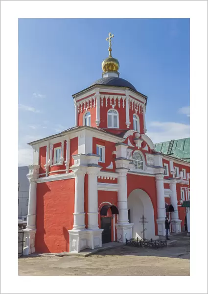 Kizichesky Vvedensky Monastery church, 18th century, Kazan, Tatarstan, Russia
