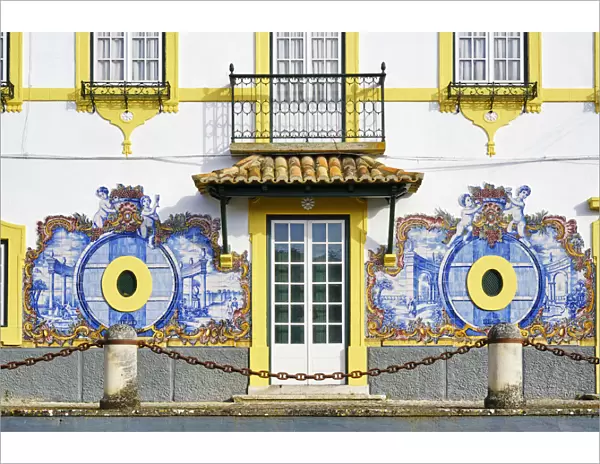 The house of Jose Maria da Fonseca, the famous wine producer since 1834