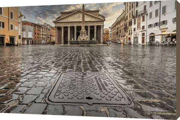 Pantheon square, Rome, Lazio, Italy