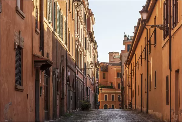 europe, Italy, Rome. A street in Rome, the Via dei Fienili, near to the Forum Romanum