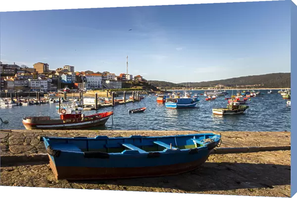 Spain, Galicia, Costa da Morte, Finisterre, Port of Finisterre