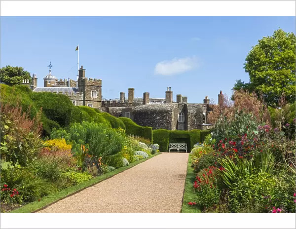 England, Kent, Deal, Walmer, Walmer Castle, Gardens and Castle