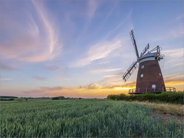 UK, England, Essex, Thaxted, John Webbs Mill or Lowes Mill