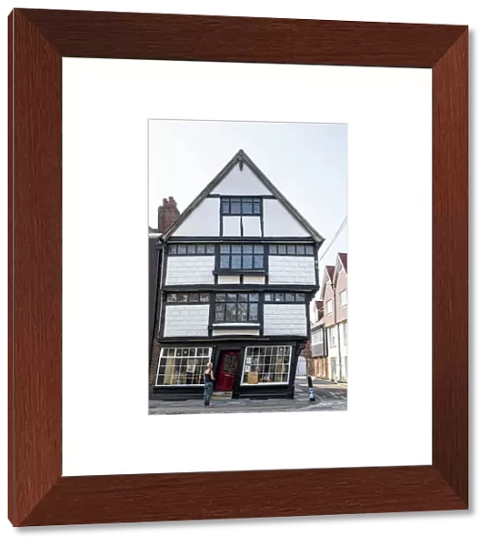 The Crooked House of Canterbury, believed to have been built in 1617