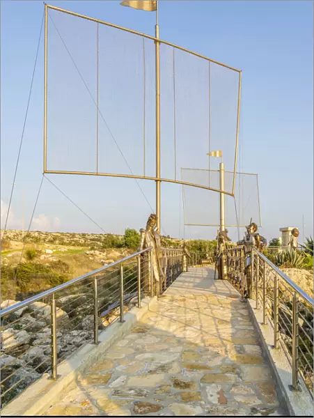 The Argo bridge in Ayia Napa Sculpture Park, Ayia Napa, Famagusta District, Cyprus