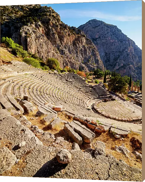 The Ancient Theater, Delphi, Phocis, Greece