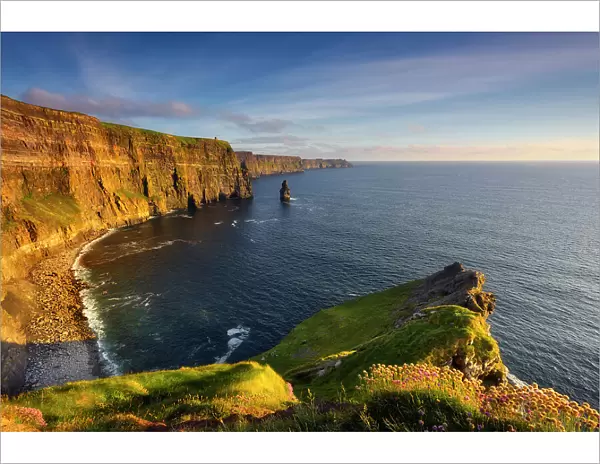 Cliffs of Moher, Doolin, Wild Atlantic Way, Co Clare, west coast of Ireland, Munster province, Ireland, Europe