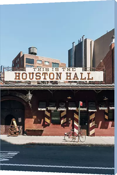 Houston Hall, Massive beer hall and Brew pub located in New York City West Village, USA