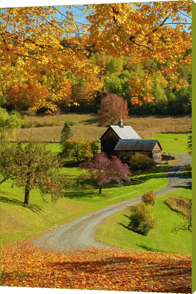 Farmstead near Woodstock, Vermont, USA