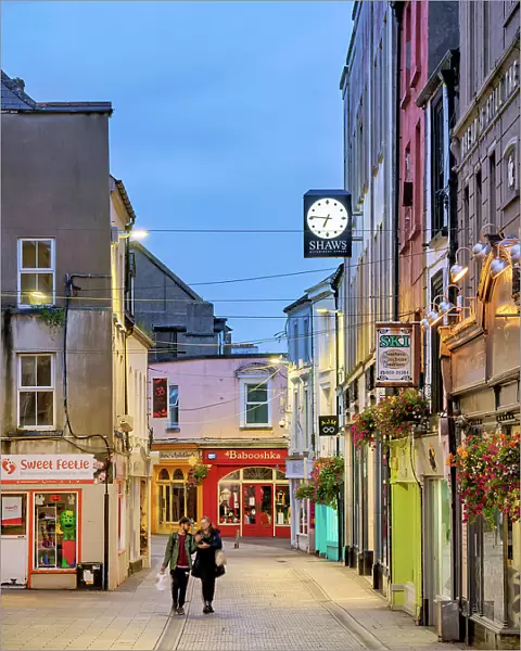 N Main Street at dusk, Wexford, County Wexford, Ireland