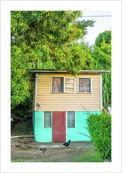 Old building, St Georges, Grenada, Caribbean
