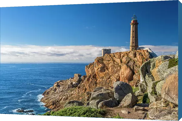 Lighthouse, Cape Vilan (Cabo Vilan), Camarinas, Galicia, Spain