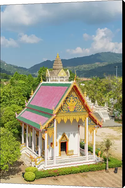 Chaithararam Temple also known as Wat Chalong, Chalong, Phuket, Thailand