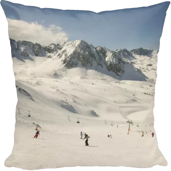 The Andorran ski resort of Soldeu
