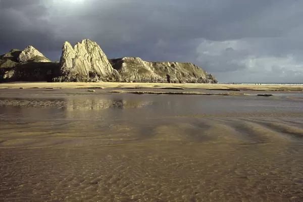 Three-cliffs Bay, Gower, Wales, UK, Europegower (rr)