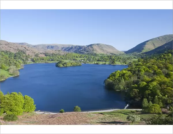 Grasmere from Loughrigg Terrace in the Lake district National Park, UK