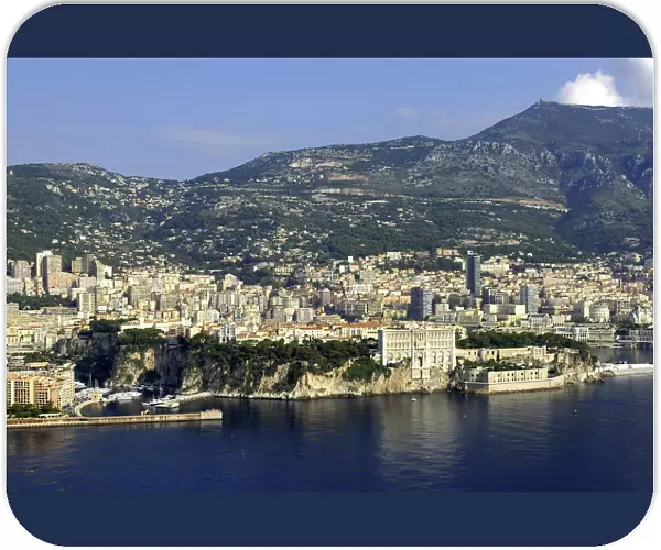 20038707. MONACO Cote d Azur Monte Carlo Aerial view