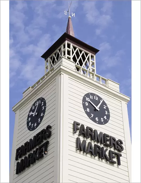 Farmers Market clock tower