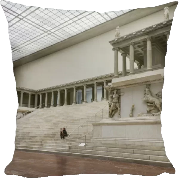 Germany, Berlin, Pergamon Museum, The Pergamon Altar from Asia Minor which dates