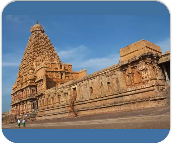 Architecture; Asia; Asian; Ethnic; Horizontal; India; Indian; People; Tamil Nadu; Tanjore