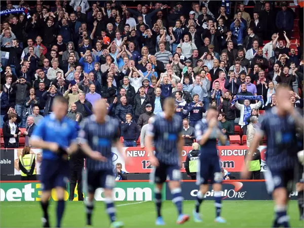 Millwall Fans Unite: A Show of Appreciation at The Valley (Charlton Athletic vs. Millwall, Sky Bet Championship, 2013)