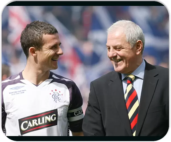 Rangers Football Club: Smith and Ferguson Celebrate Scottish Cup Final Victory (2008)