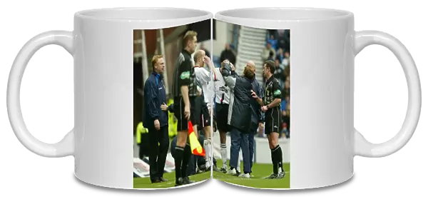 McLeish's Frustration: Ref Stops Play Ruins Rangers 4-0 Win Over Dundee (20 / 03 / 04)