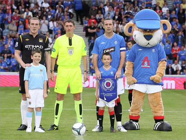 Soccer - Rangers v Manchester City - Pre-Season Friendly - Ibrox