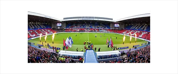 Rangers vs St. Mirren: Epic Fans Tunnel Display - Ladbrokes Premiership, Ibrox Stadium