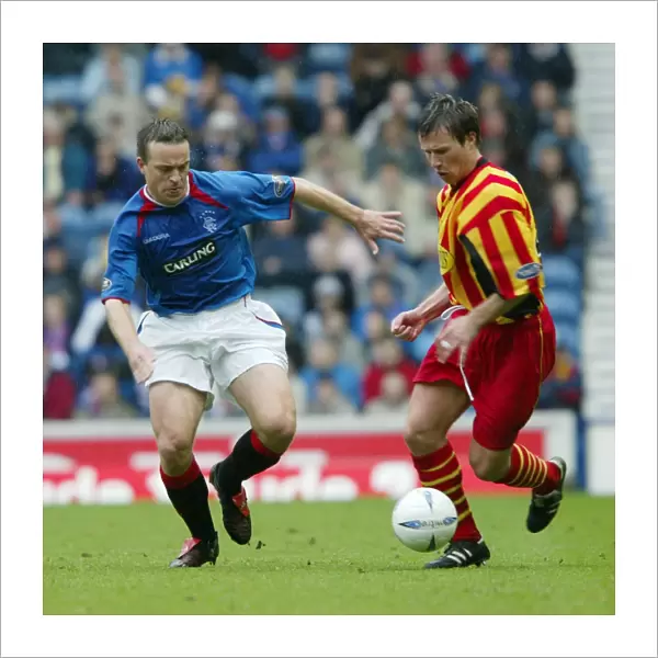 Rangers Clinch Unforgettable SPL Title with 2-0 Victory over Partick Thistle (April 17, 2004)