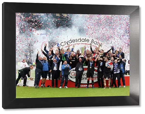 Rangers FC: 2010-11 Clydesdale Bank Scottish Premier League Champions - Celebrating Victory at Kilmarnock's Rugby Park