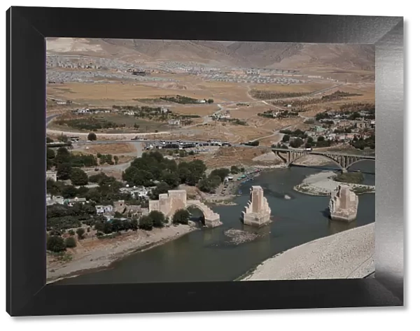 View of Hasankeyf, which will be significantly submerged by the Ilisu Dam