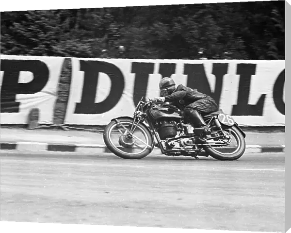 Reg Armstrong (Velocette) 1950 Senior TT