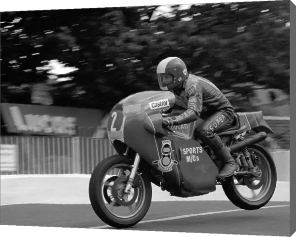 Roger Nicholls (Ducati) 1977 Formula One TT