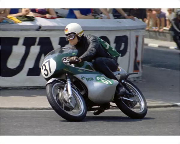 Dieter Braun (MZ) 1970 Lightweight TT