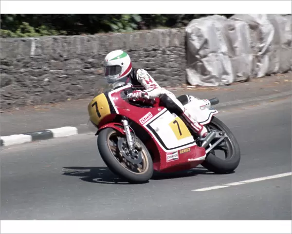 Barry Woodland (Suzuki) 1985 Senior TT