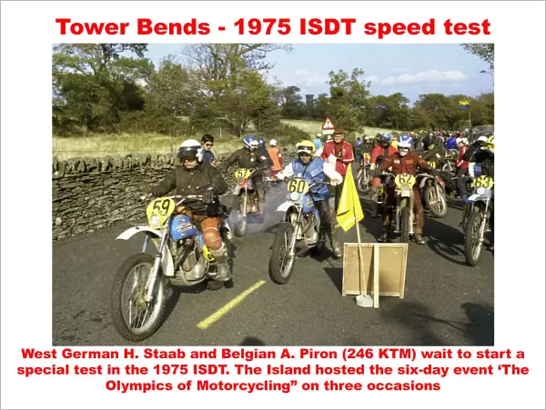 Tower Bends - 1975 ISDT speed test