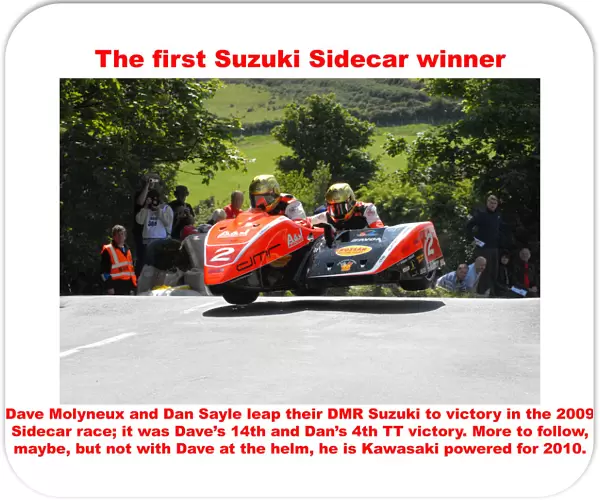 The first Suzuki Sidecar winner