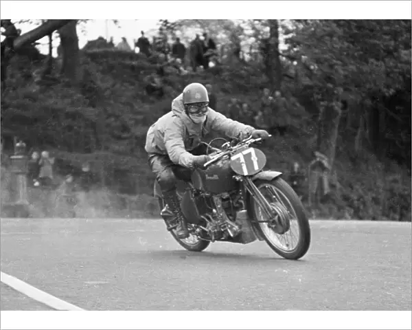 Dario Ambrosini (Benelli) 1949 Lightweight TT