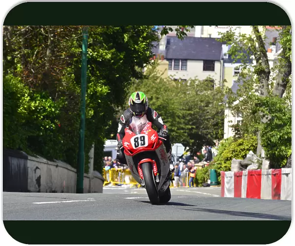 Derek McGee (Honda) 2015 Superbike TT