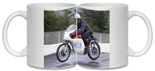 Richard Crowther (AJS) 1967 Junior Manx Grand Prix