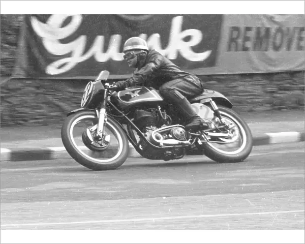 J L Ginger Payne (Matchless) 1960 Senior Manx Grand Prix