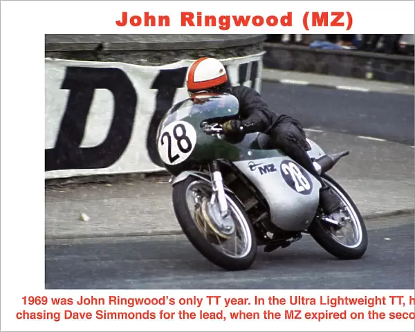 John Ringwood MZ 1969 Ultra Lightweight TT